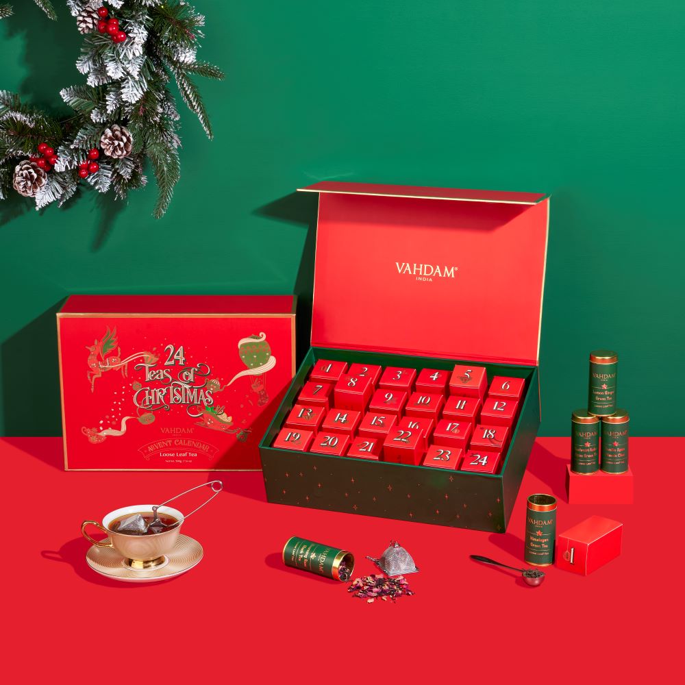 Classic Advent Calendar, Gift Set, 24 Teas