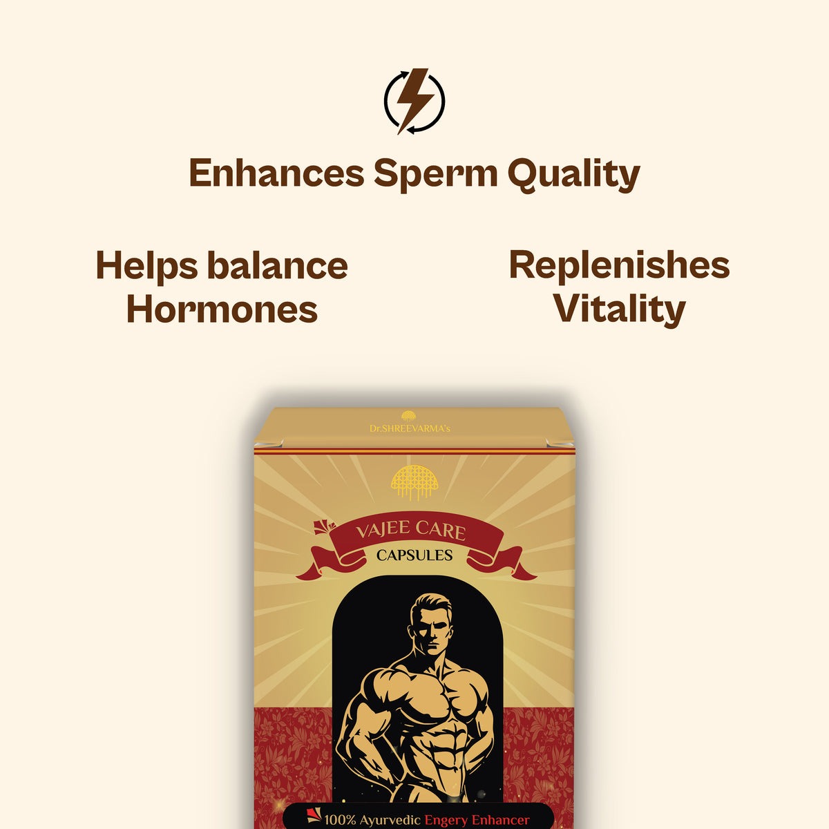 Shreevarma Vajee Care Capsules Men’S Wellness | Swadesiicart