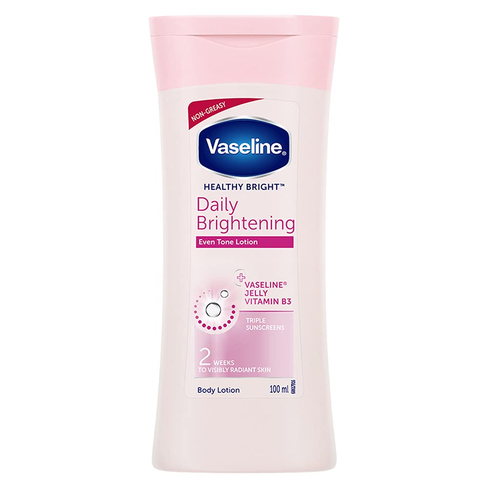Vaseline Healthy Bright Daily Brightening Body Lotion - Swadesiicart