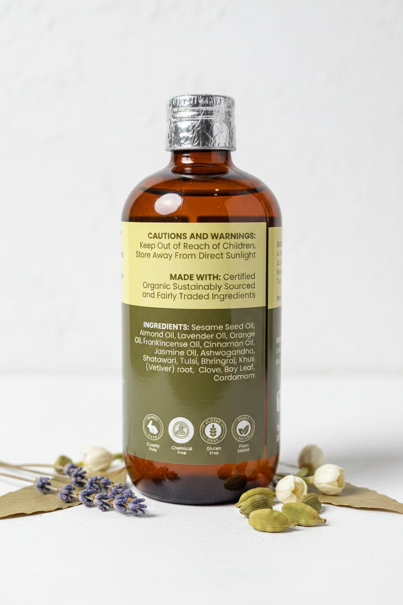Vata Massage Oil Organic 250ml