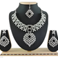 Jewel City Exquisite Crystal Flower Necklace Set | Swadesiicart