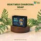 Lakshmi Krishna Goat Milk Charcoal Soap - Swadesiicart