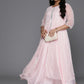 Ahalyaa Women's Traditional wear Ethnic Dress - Pink | Swadesiicart