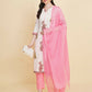 Designer Stylish white Cotton Stitched Suit With Dupatta - Tanisha | Swadesiicart