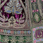 Jyoti Fashion Women's Purple Velvet Fancy Patch, Multi Thread Embroidered, Zircon Diamond, Sequins Work Wedding Lehenga Choli | Swadesiicart