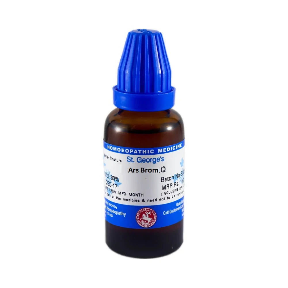 St. George's Homeopathy Arsenic Brom Mother Tincture Q | Swadesiicart