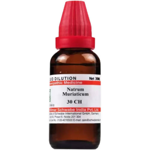 Dr. Willmar Schwabe India Natrum Muriaticum Dilution - Swadesiicart