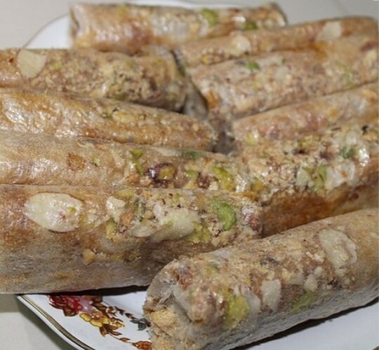 Vellanki Foods - Paper sweet(Dryfruit)Pootharekulu(Dry fruit) with Jaggery