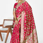 Vellora Rani Pink Banarasi Soft Silk Saree with Heavy Golden Jaal Weaving | Swadesiicart