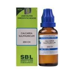 SBL Homeopathy Calcarea Sulphuricum Dilution | Swadesiicart