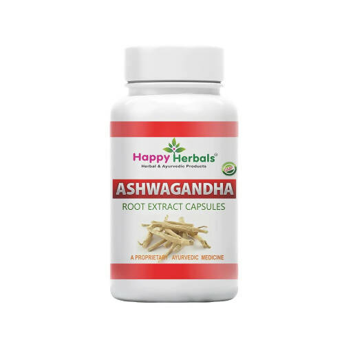 Happy Herbals Ashwagandha Capsules | Swadesiicart