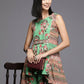 Ahalyaa Women's Traditional Wear Co-ods - Green - Swadesiicart
