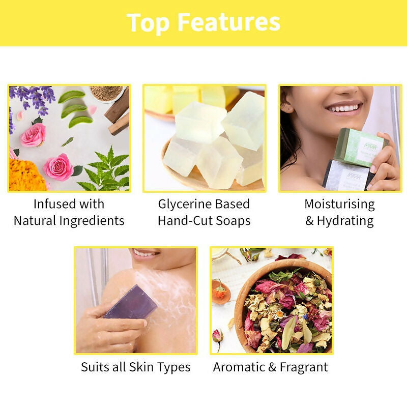 Nykaa Naturals Haldi & Chandan Glowing Bathing Soap - Swadesiicart