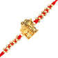 Cute Ganesha Rakhi and Soan Papdi | Swadesiicart