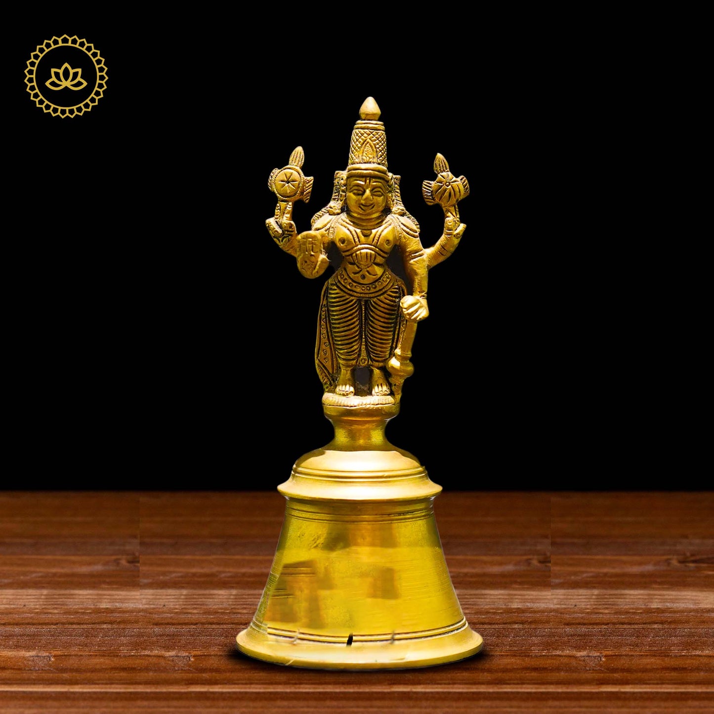 Vishnu Hand Bell - Divine Melodies for Homes - Divine India Art