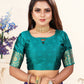 Vedant Vastram Litchi Silk Designer Banarasi Saree - Violate | Swadesiicart