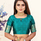Vedant Vastram Litchi Silk Designer Banarasi Saree - Wine | Swadesiicart