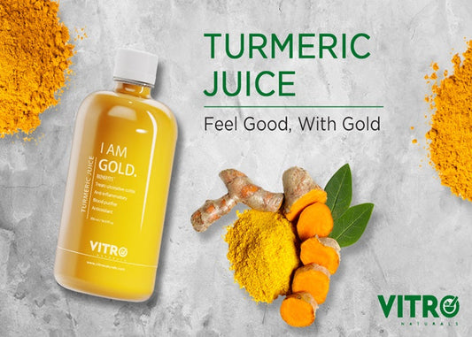 Vitro Naturals I Am Gold Turmeric Juice | Swadesiicart