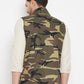 Even Apparels Multi Cotton Men Woven Nehru Jacket | Swadesiicart