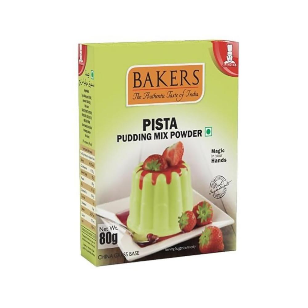 BAKERS Instant Pudding 4 Flavors Mix Combo