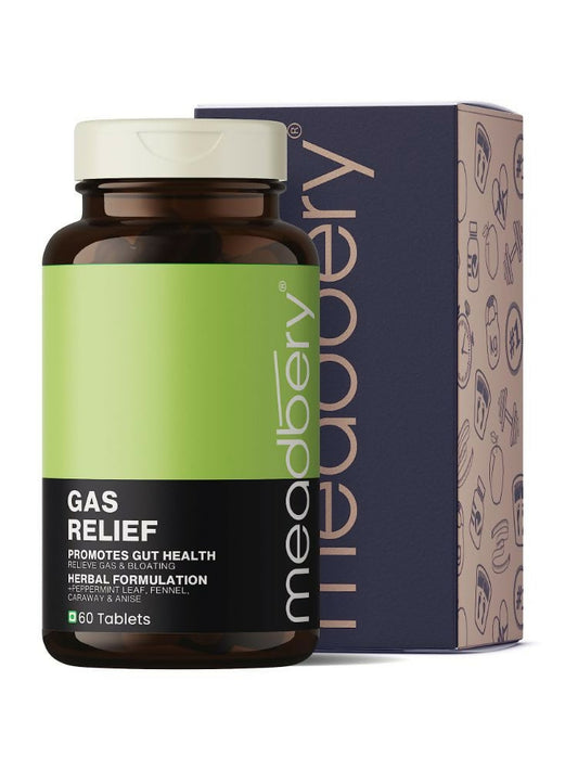 Meadbery Gas Relief Tablets | Swadesiicart