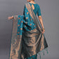 Shree Shyam Fashion Silk Teal Blue Saree