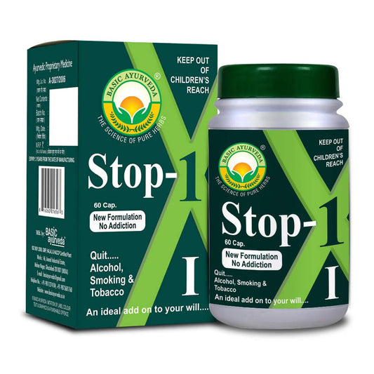 Basic Ayurveda Stop-1 Capsules | Swadesiicart