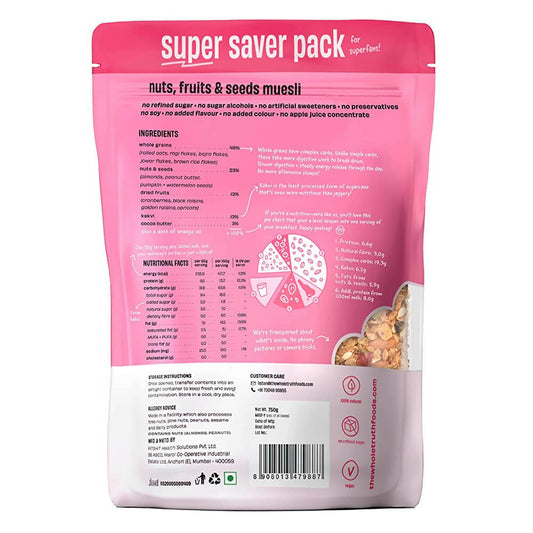The Whole Truth Nuts, Fruits & Seeds Muesli - Swadesiicart