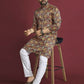 Anaita Multicolour Printed Pure Silk Straight Kurta