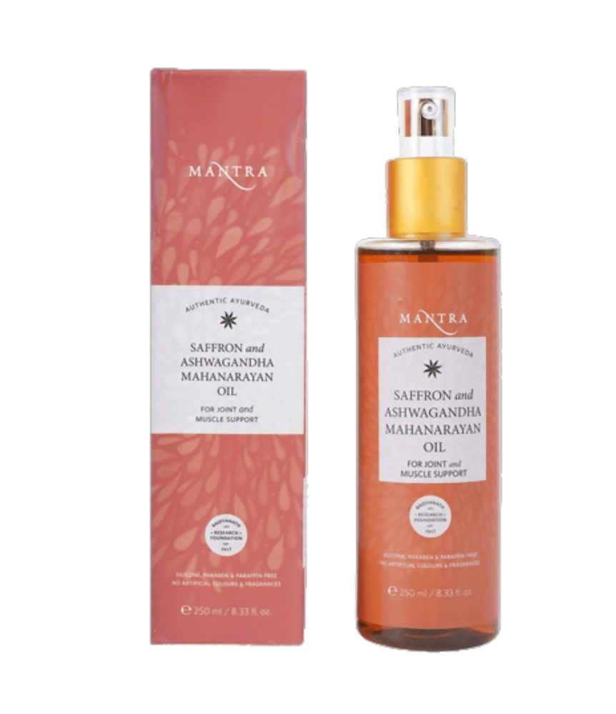 Mantra Herbal Saffron & Ashwagandha Mahanarayan Oil - Ayurvedant Pvt. Ltd.