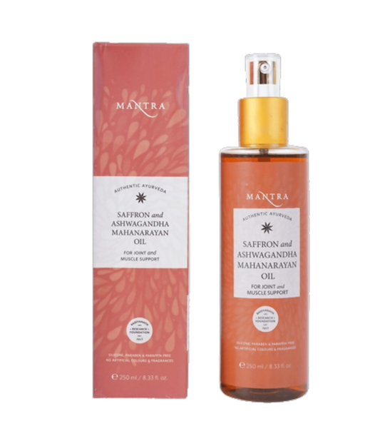 Mantra Herbal Saffron & Ashwagandha Mahanarayan Oil - Ayurvedant Pvt. Ltd.