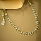 Nuyug 22K Gold-Plated Pearl Drops Matha Patti cum Necklace | Swadesiicart