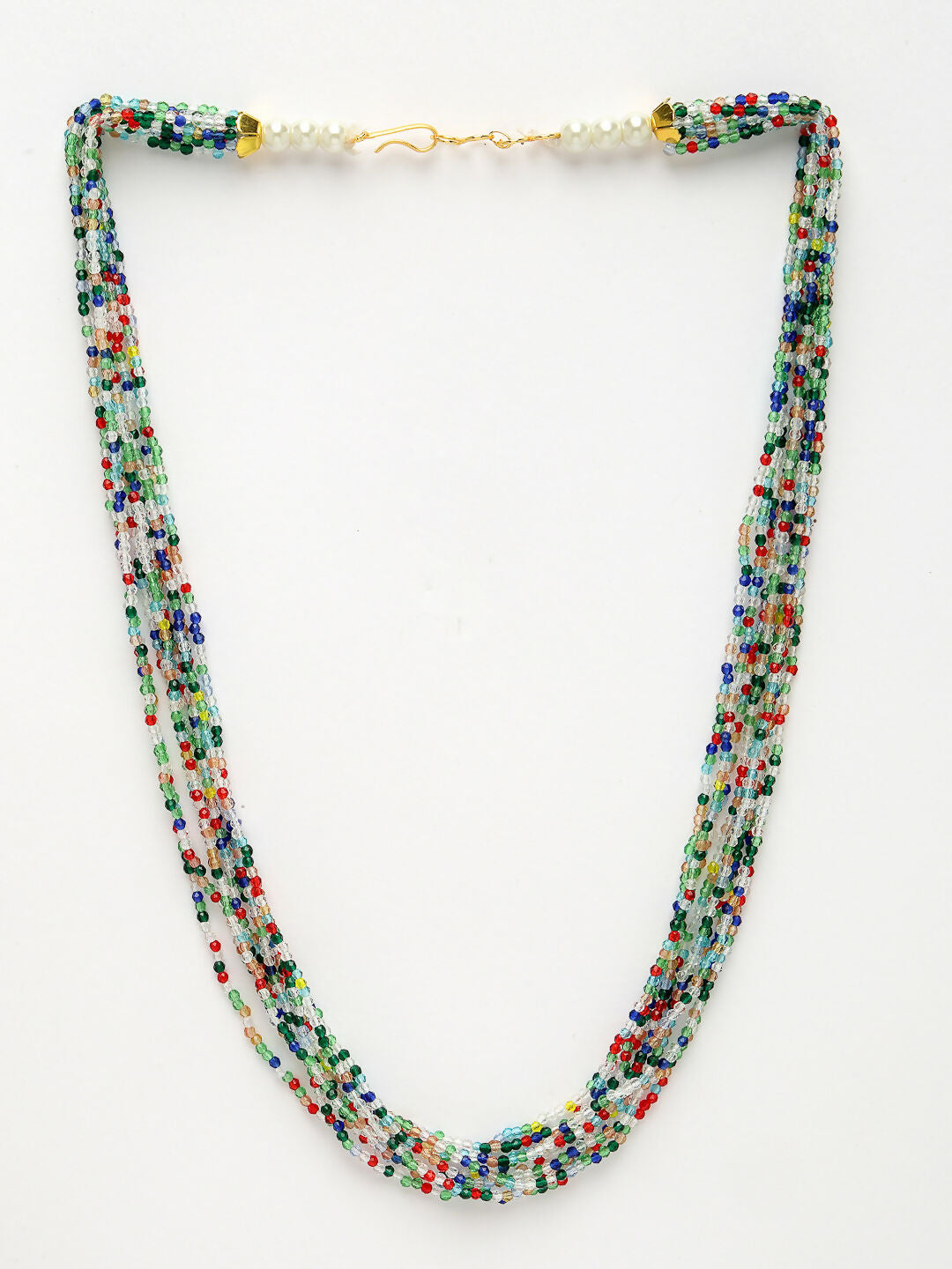 NVR Women's Multi-Coloured Handcrafted Necklace | Swadesiicart