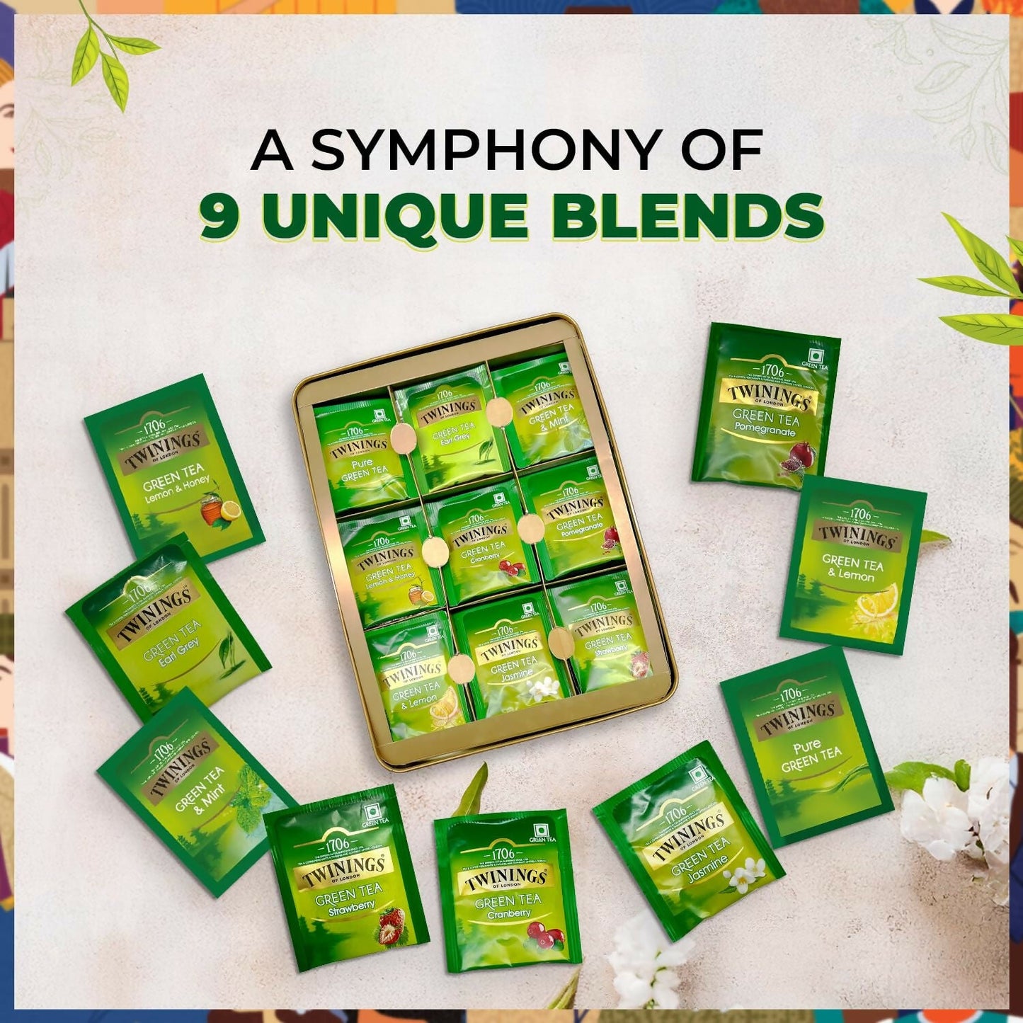 Twinings The Feel Good Collection Assortment Tea Gift Set | Swadesiicart