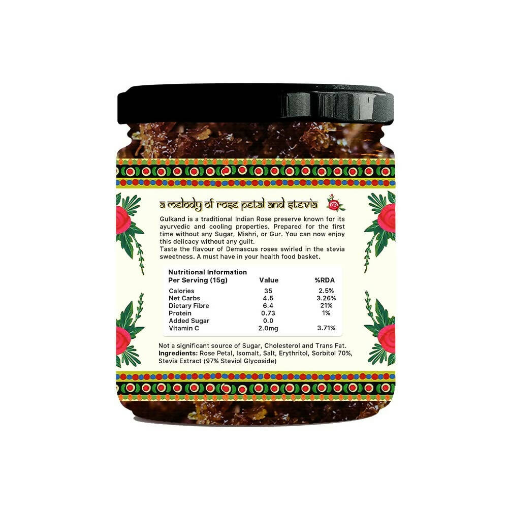 Vistevia Sugar-Free Gulkand | Swadesiicart