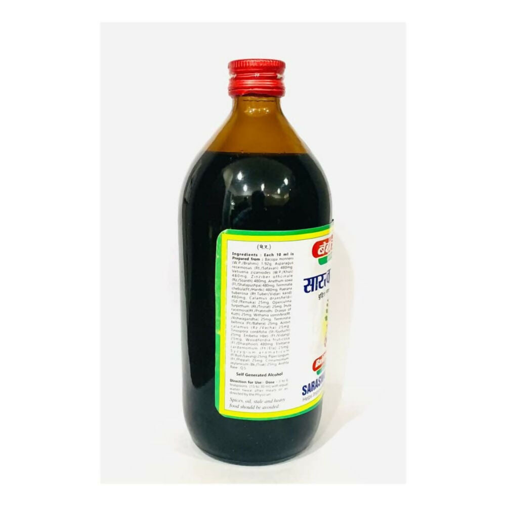 Baidyanath Jhansi Saraswatarishta Syrup - Swadesiicart