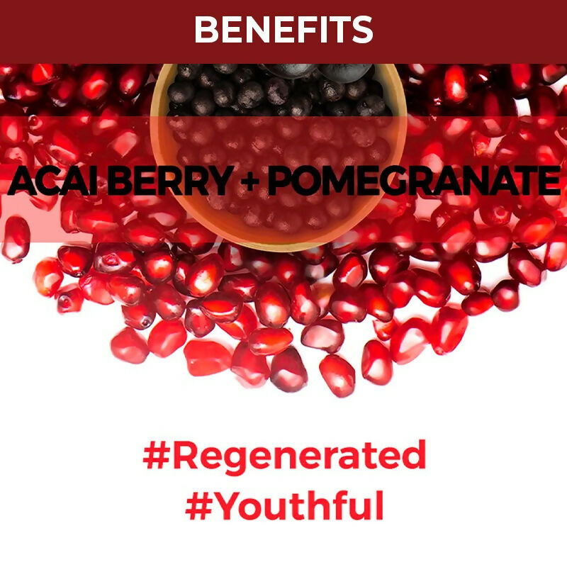 Nykaa Skin Secrets Exotic Indulgence Acai Berry + Pomegranate Sheet Mask For Youthful Skin - Swadesiicart