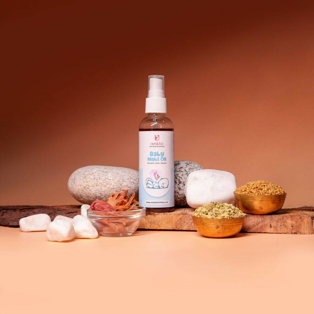 Nuskha Baby Night Oil - Swadesiicart