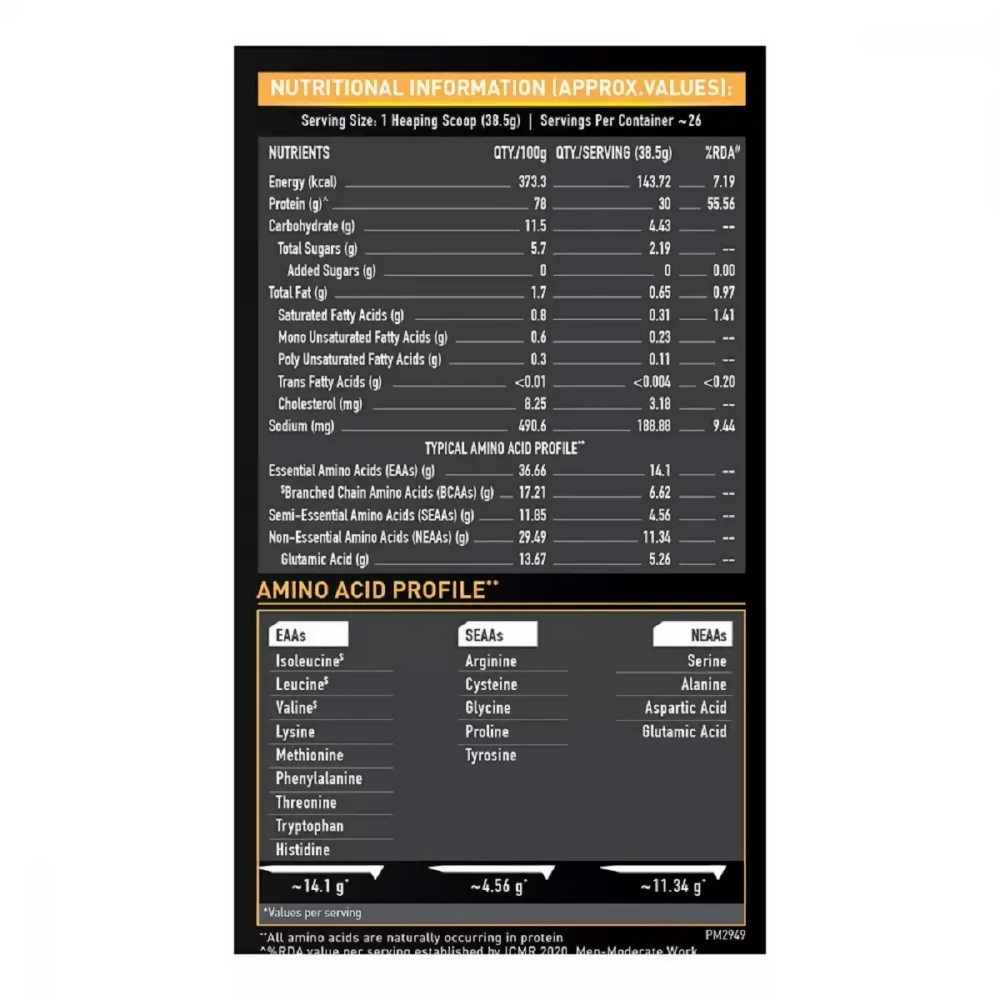MuscleBlaze Whey Gold Richmilk Chocolate | Swadesiicart