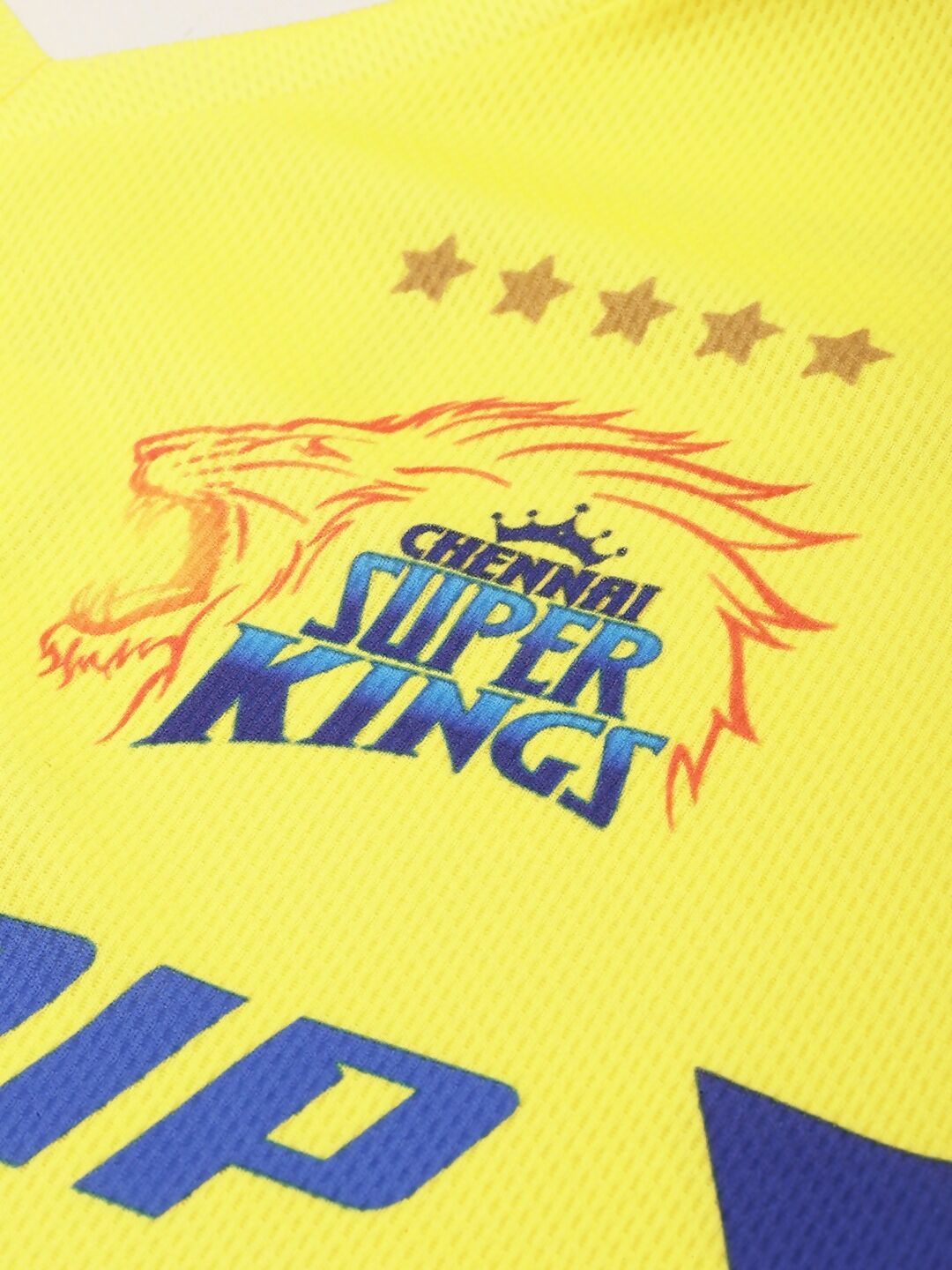 playR Men Sports Printed Polo Collar Dri-FIT CSK Fan 7 Dhoni T-shirt IPL, T20 | Swadesiicart