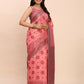 Shree Shyam Fashion Linen Cotton Peach Saree