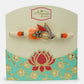 NVR Men Set of 2 Multicolor Stone-Studded Rakhi With Roli Chawal & Chocolate | Swadesiicart