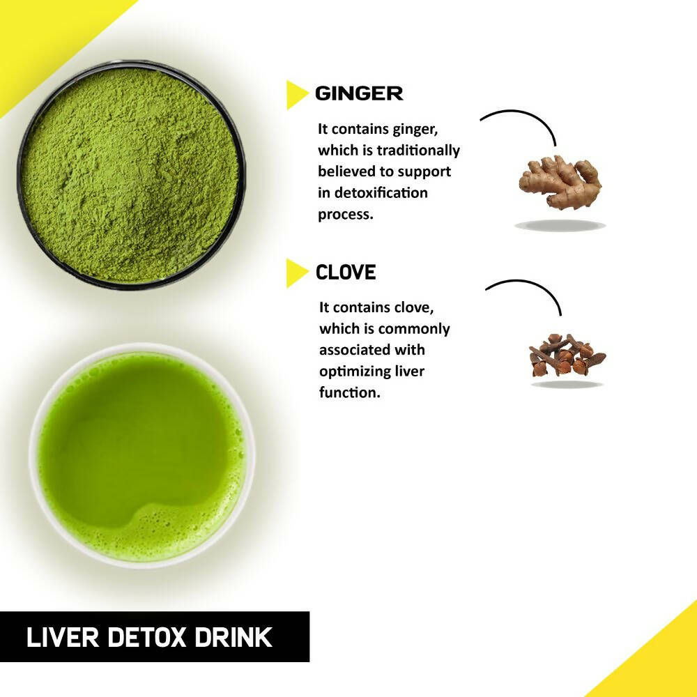 Just Vedic Liver Detox Drink Mix - Swadesiicart