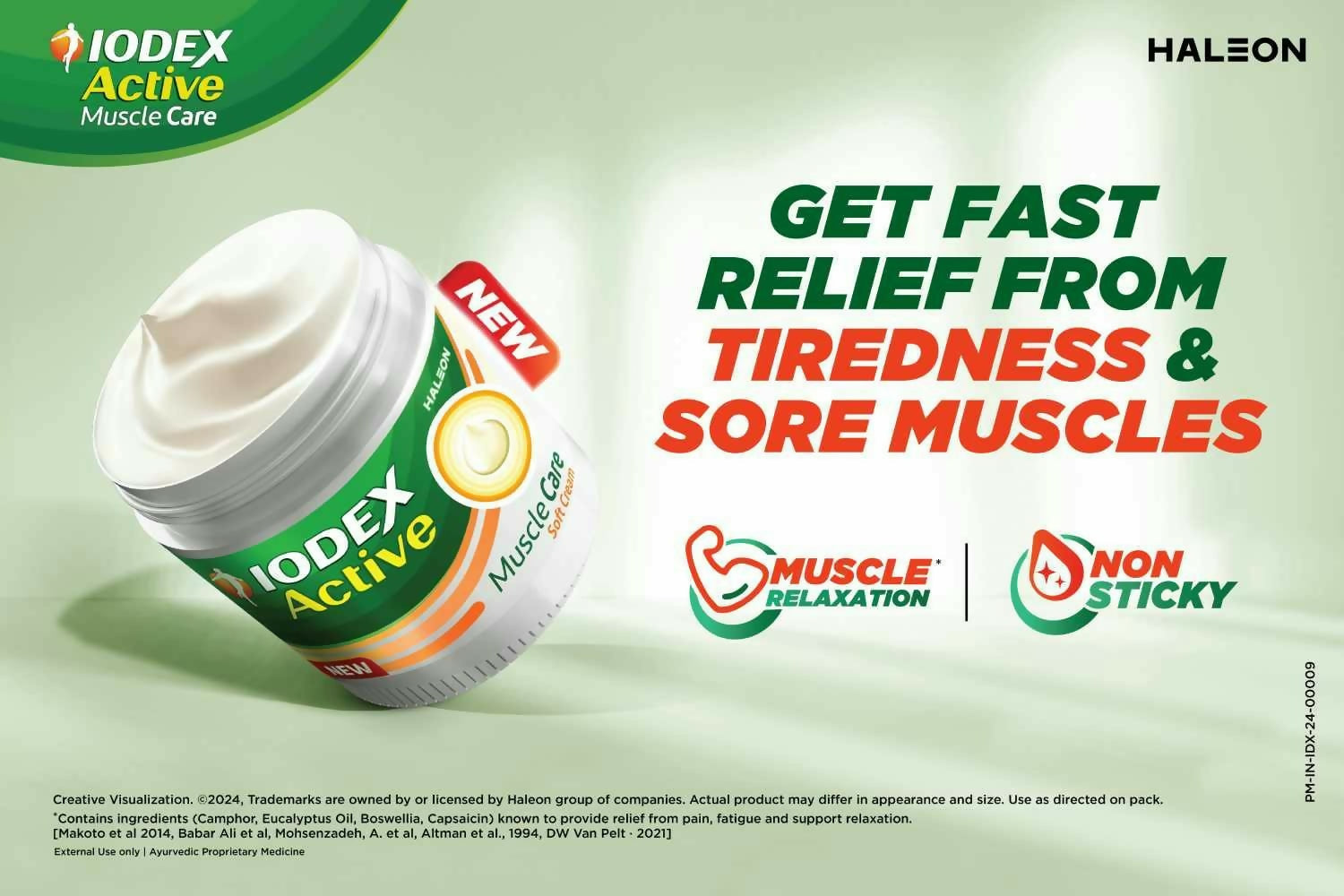 Iodex Active Muscle Care Cream | Swadesiicart