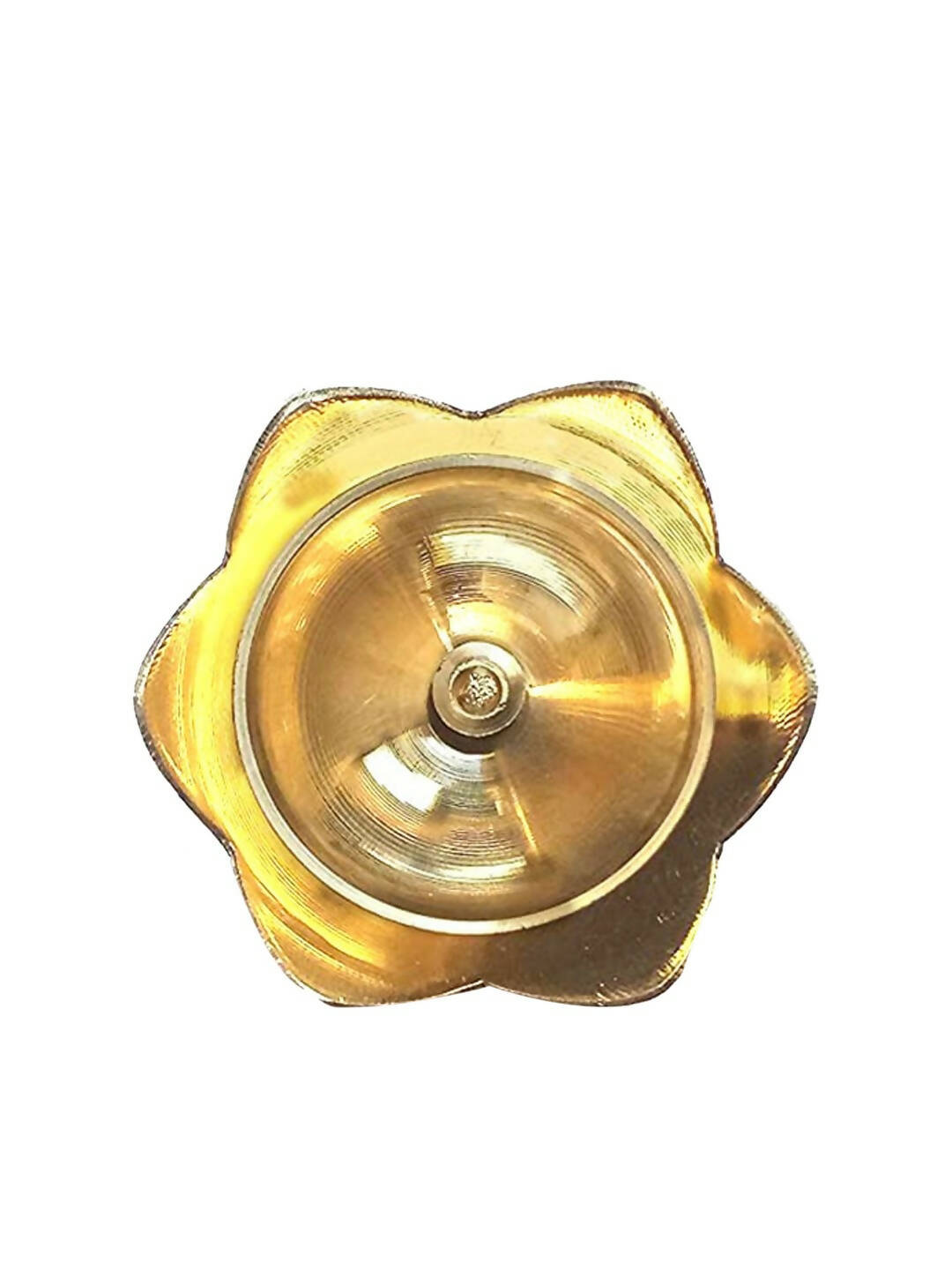 CraftVatika Gold-Toned Brass Handmade Diya | Swadesiicart