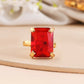VOJ Women Gold Color stainless steel Ring - Swadesiicart