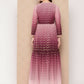 Ahalyaa Women's Traditional wear Ethnic Dress - Burgundy | Swadesiicart