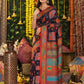 Shree Shyam Fashion Linen Cotton Navy Blue Saree