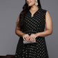 Ahalyaa Women's Traditional wear Ethnic Dress - Black | Swadesiicart