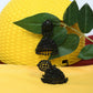 Mominos Fashion Johar Kamal Latest Design Black Color Jhumkas - Swadesiicart
